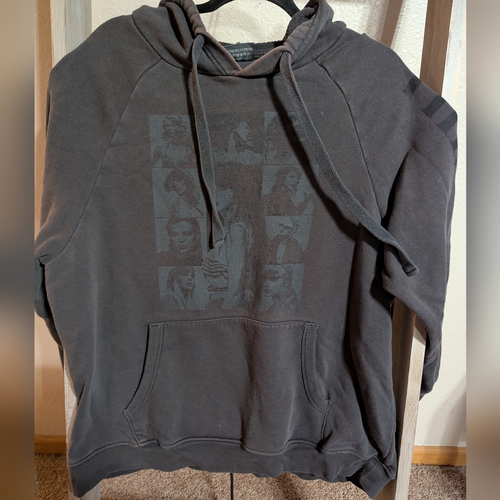 Taylor Swift Eras Tour Charcoal Graphic Hoodie